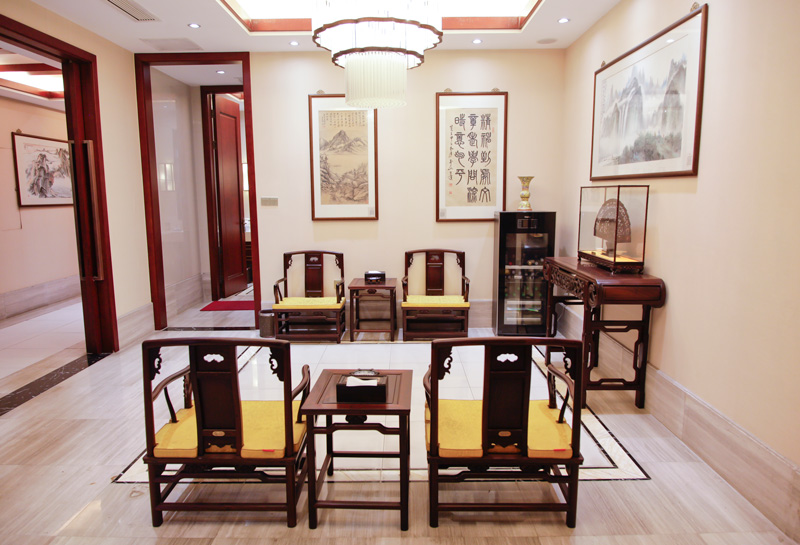 休閑小客廳實(shí)景